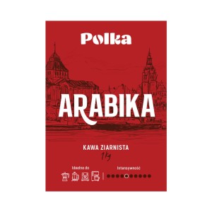 Kawa Ziarnista Polka Arabika 1000g